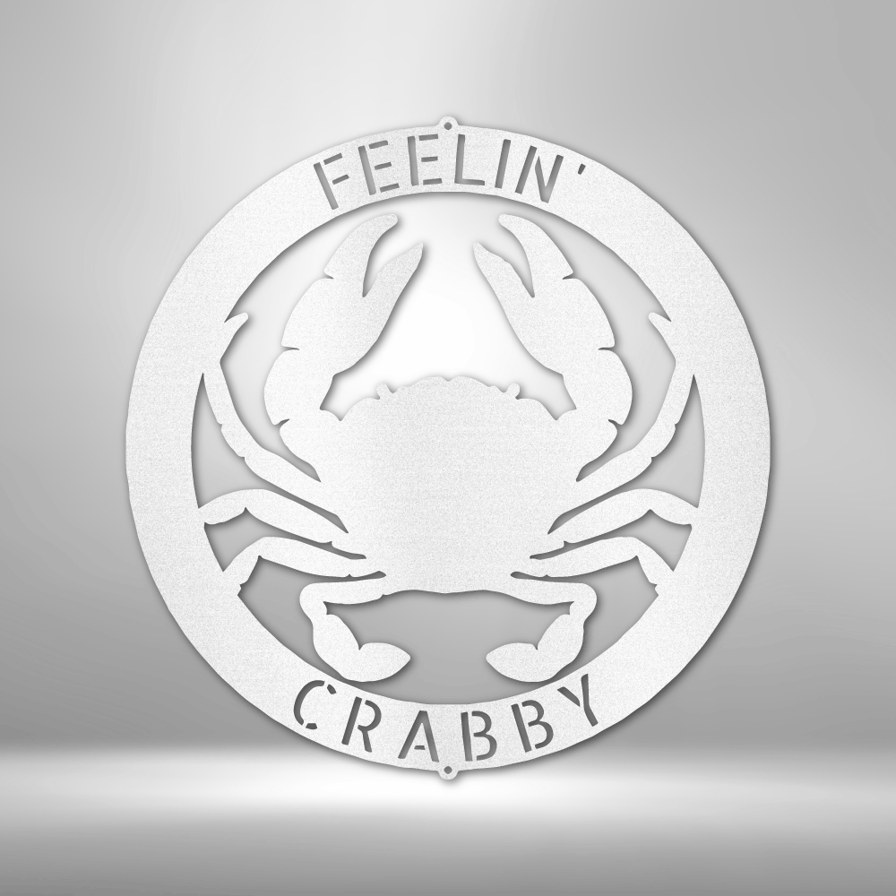 Crab Ring Personalized Gifts - Custom Metal Sign