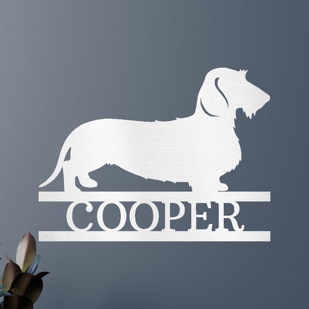 Dachshund Personalized Gifts - Custom Metal Sign