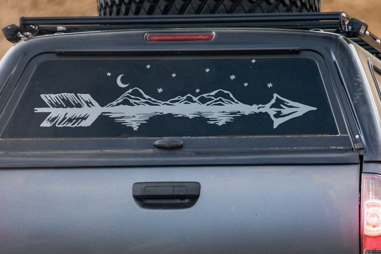 Mountain Arrow Vinyl Decal | 301