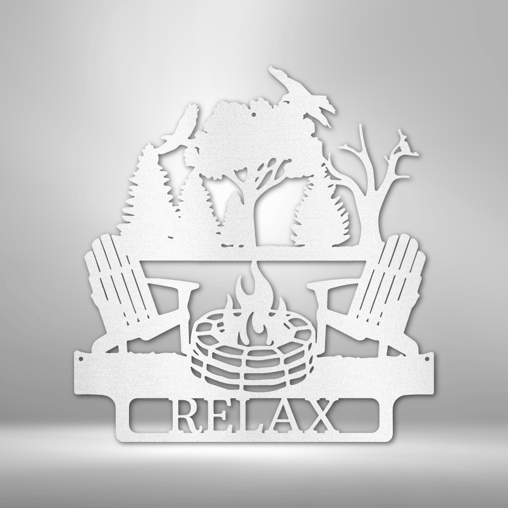 Campfire Personalized Gifts - Custom Metal Sign