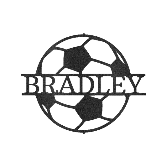 Soccer Personalized Gifts - Custom Metal Sign