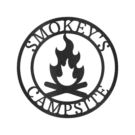 Campfire Personalized Gifts - Custom Metal Sign