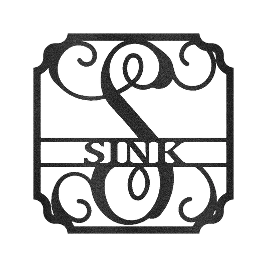 Classic Family Name Personalized Gifts - Custom Metal Sign