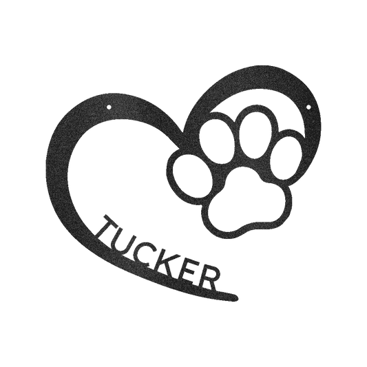 Puppy Lovers Sign - Custom Metal Sign, Gift for Dog Lovers