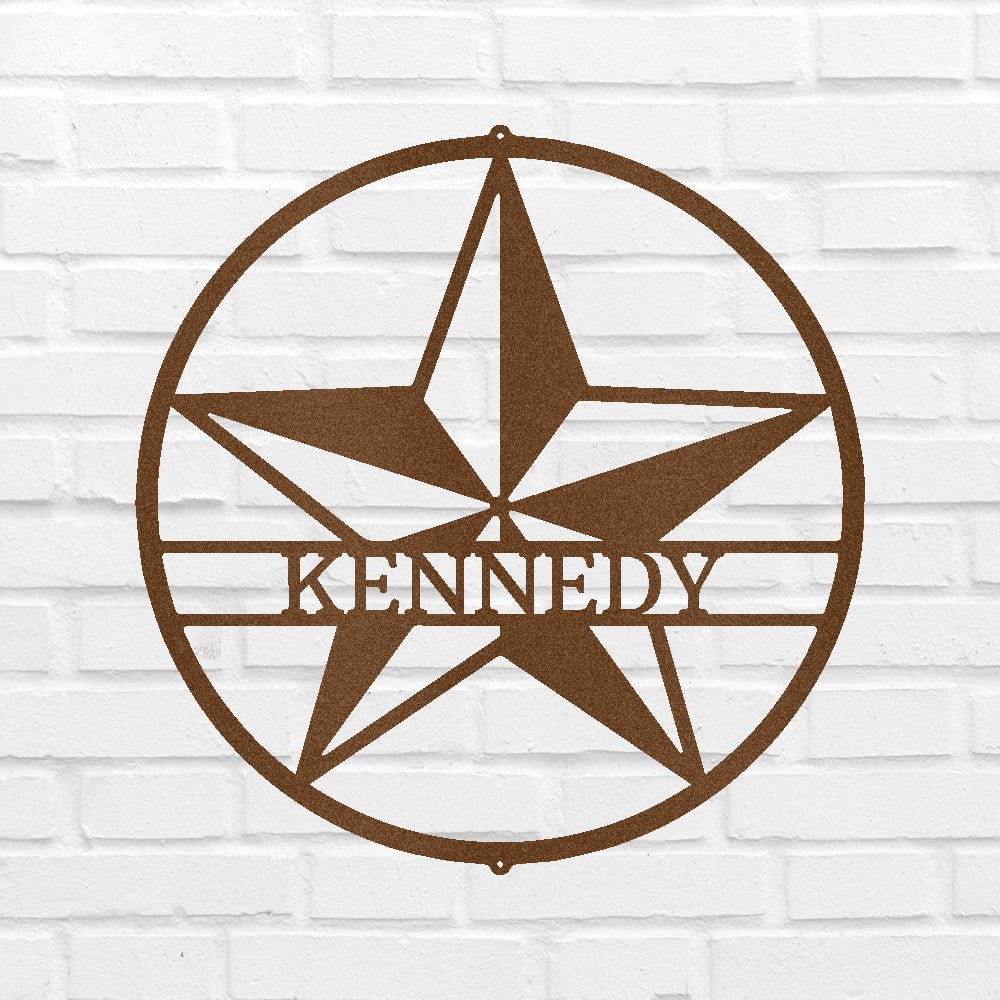 Star Personalized Gifts - Custom Metal Sign