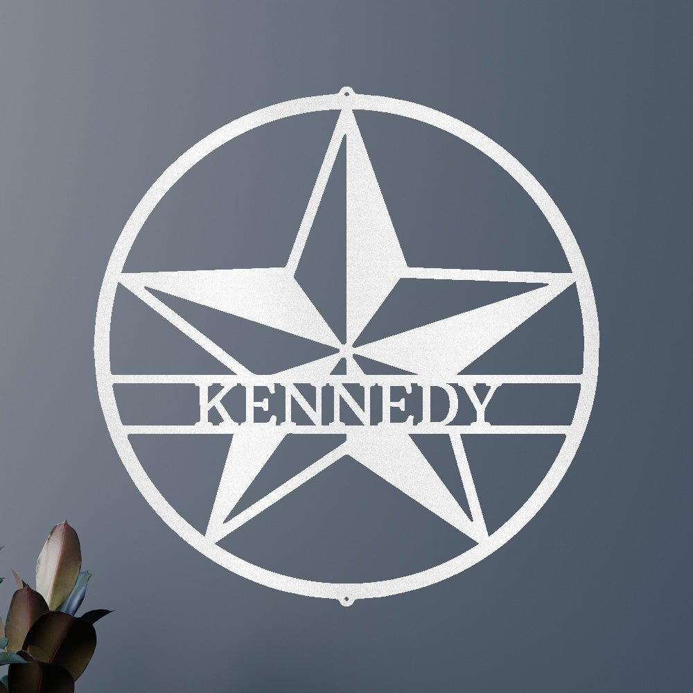 Star Personalized Gifts - Custom Metal Sign