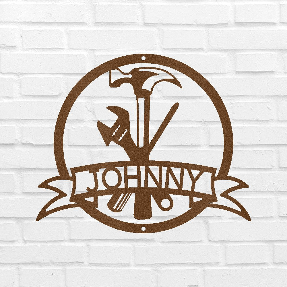 Tool Man Personalized Gifts - Custom Metal Sign